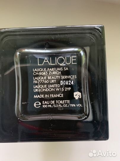 Lalique encre noire sport