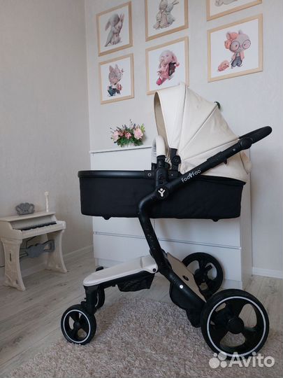 Коляска 2в1 foofoo