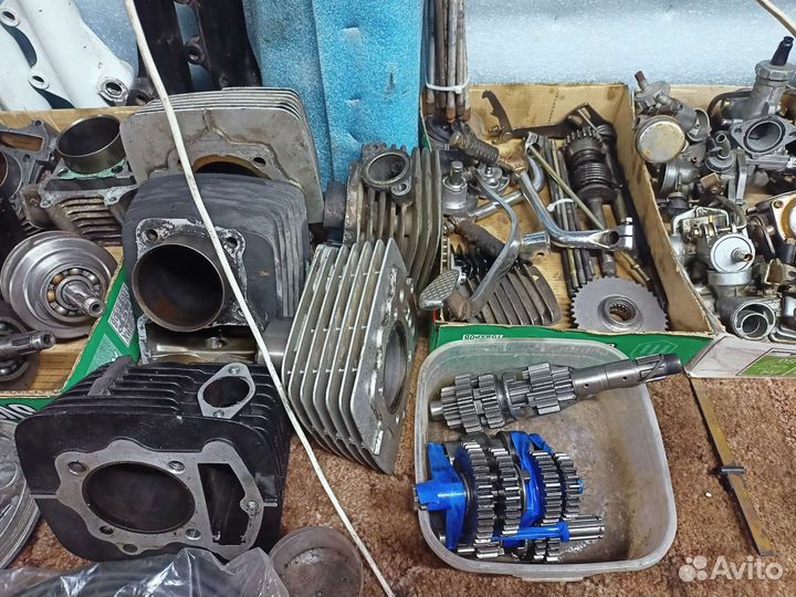 Запчасти для китайских скутеров и мотоциклов