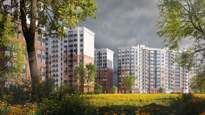 2-к. квартира, 60,7 м², 11/12 эт.