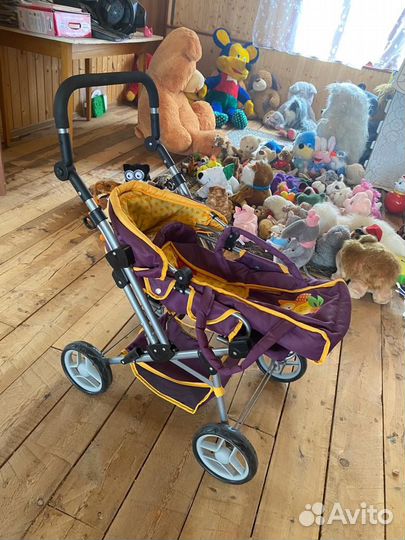 Коляска для кукол demi star