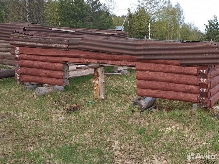 Сруб бани 7,5*5,5 м