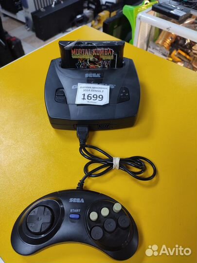 Игровая приставка sega