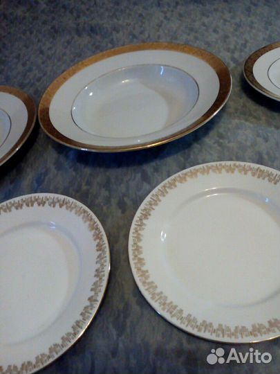 Столовые тарелки лфз СССР и Чехия