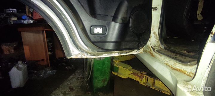 Дверь задняя левая great wall hover h5