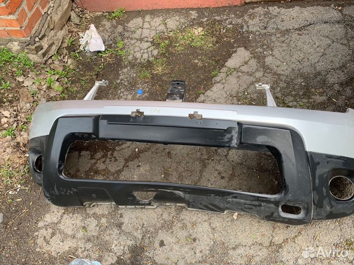 Передний бампер renault duster 2013 г