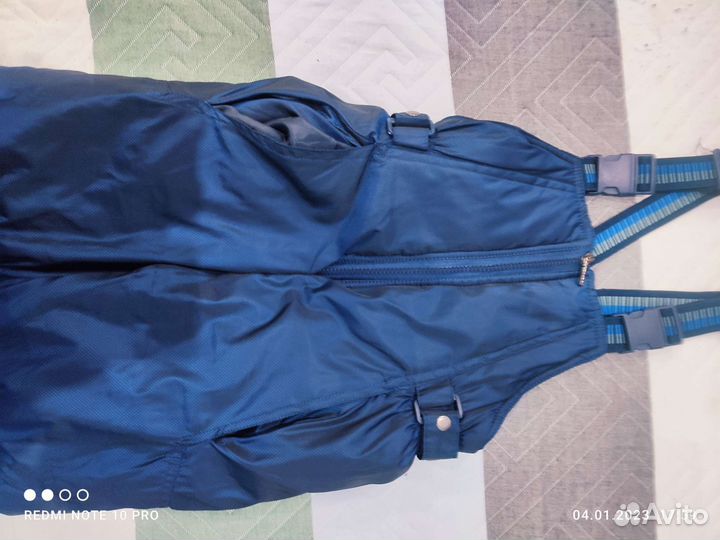 Болоневые штаны. Полукомбинезон