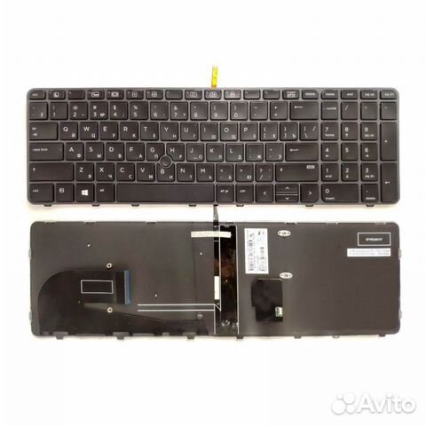 Клавиатура для ноутбука HP ZBook 15 G3, 17 G3 черн