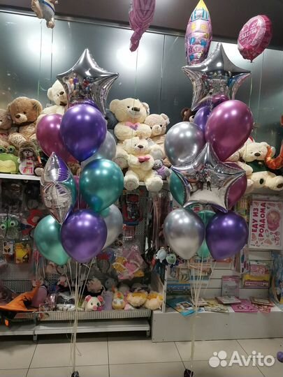 Воздушные гелевые шары с доставкой