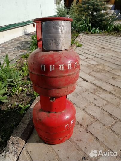 Баллоны газовый на 50 и 5 л с газом