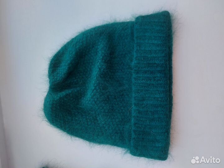 Шапка зимняя женская вязанная