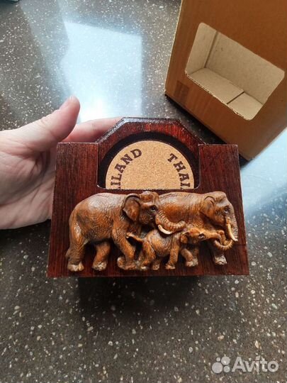 Подставка для стаканов + салфетница