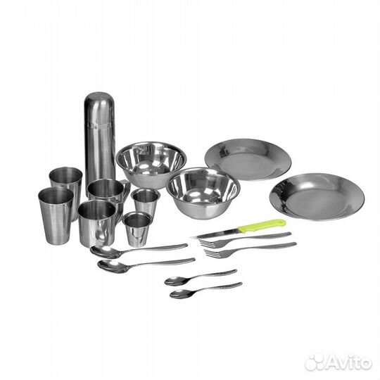 Кейс на 2 персоны, с термосом (К2Т) 555