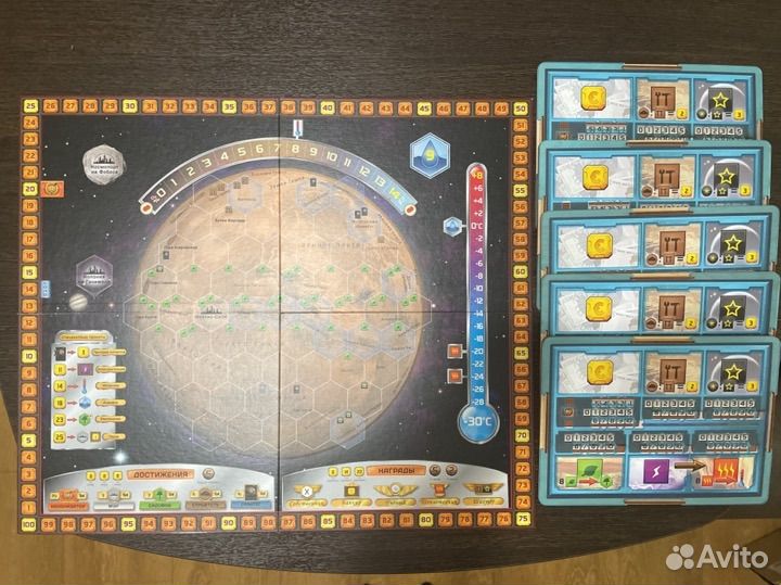 Настольная игра Покорение марса