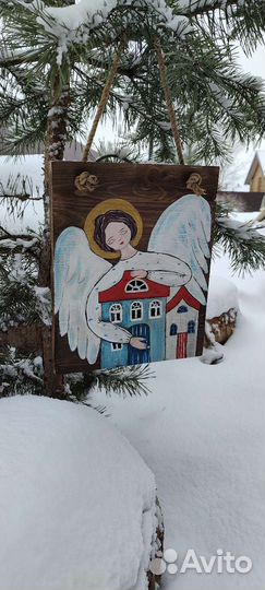 Ангел на досочке