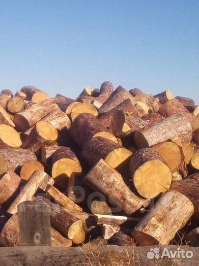 Дрова чурками
