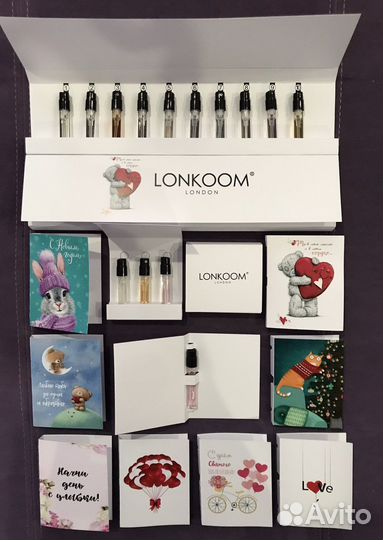 Пробники парфюмерная вода lonkoom