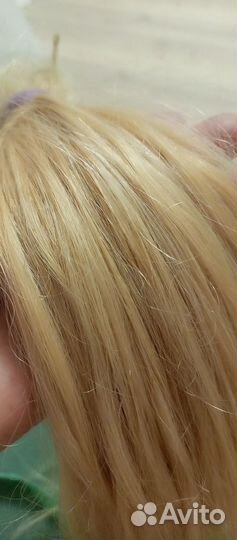Волосы для наращивания блонд