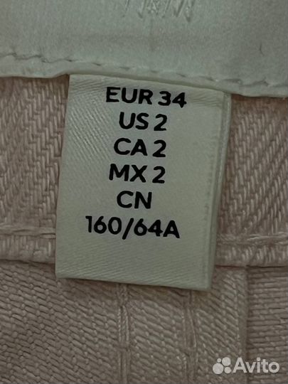H&M джинсы 34 размер