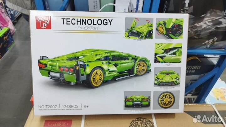 Продам аналог Lego Technology 1268 деталей
