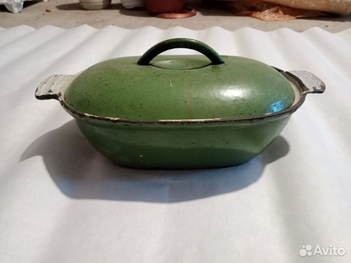 Утятница чугунная СССР