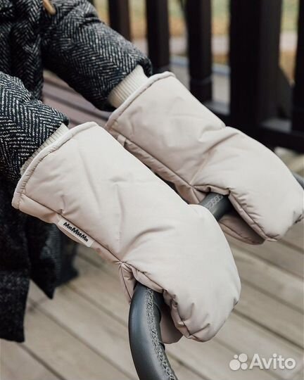 Муфта варежки на коляску новые
