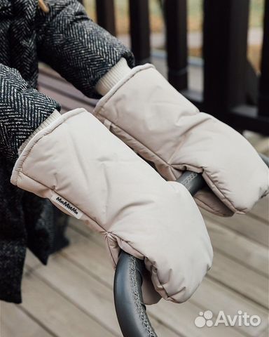 Муфта варежки на коляску новые