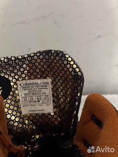 Ботинка зимние Columbia р. 42,5 мужские