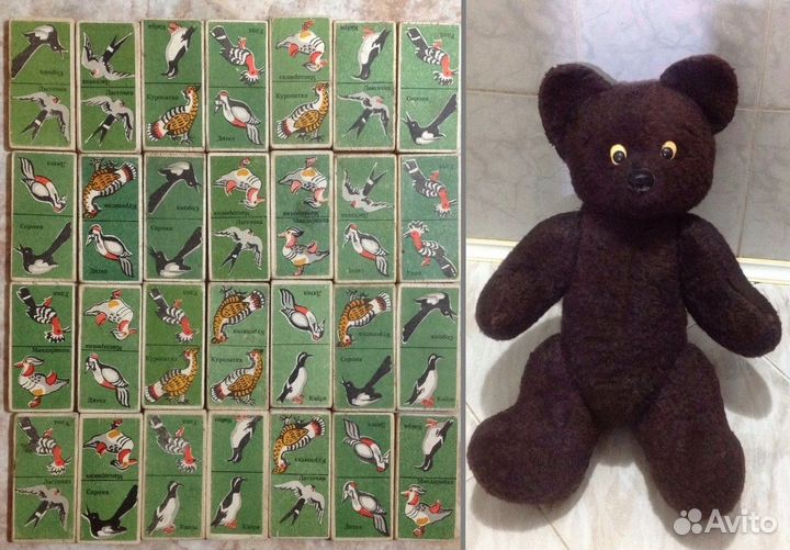 СССР куколки, сувениры, домино, медведь