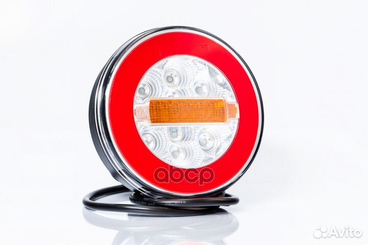 Фонарь задний LED 3-функциональный, 140х50,5 с