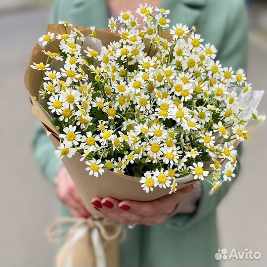 Букеты из ромашек