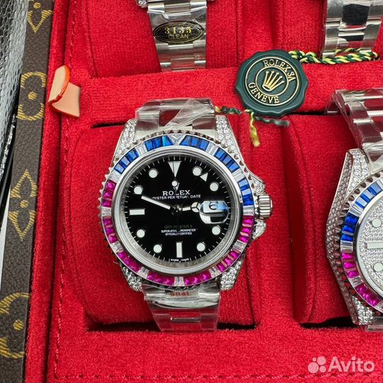 Роскошные безумно красивые Rolex с камнями