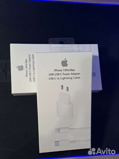 Комплект быстрой зарядки для iPhone 20w