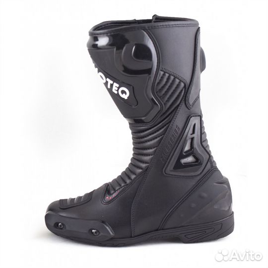 Мотоботы Moteq Brno black