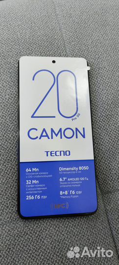 TECNO Camon 20 Pro 5G, 8/256 ГБ
