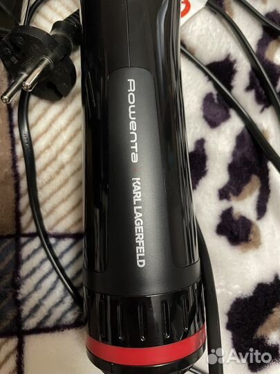 Фен-щетка Rowenta Karl Lagerfeld Activ cf952lfo