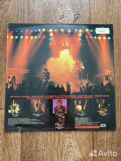 Виниловые пластинки Iron Maiden