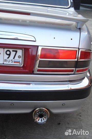 Новые молдинги задних фонарей газ 3110 31105 хром