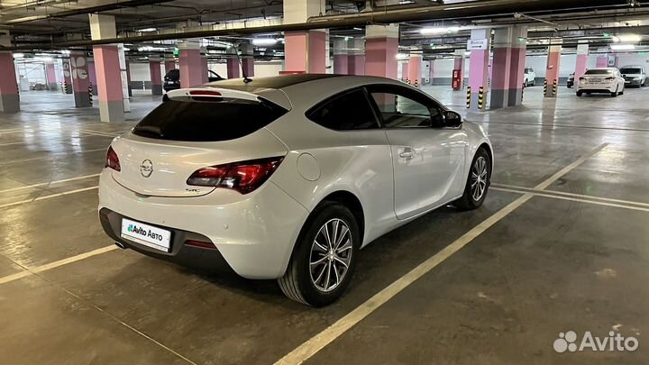 Opel Astra GTC 1.4 AT, 2012, 197 600 км