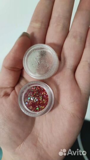 Набор для маникюра стразы блёстки паетки