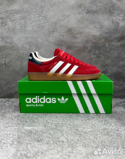 Кроссовки женские Adidas Spezial Sporty & Rich Red