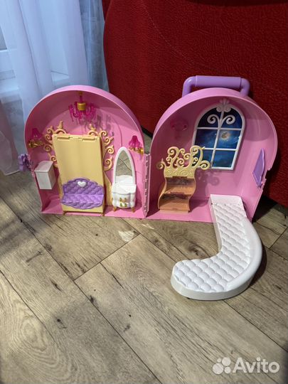 Кукольный домик для барби с мебелью