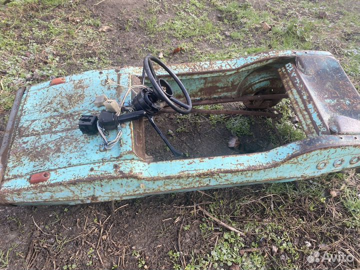 Педальная машинка СССР москвич