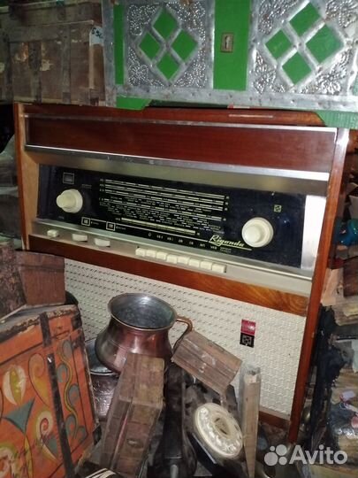 Радиола СССР Ригонда, радиоприёмник Стрела Воронеж