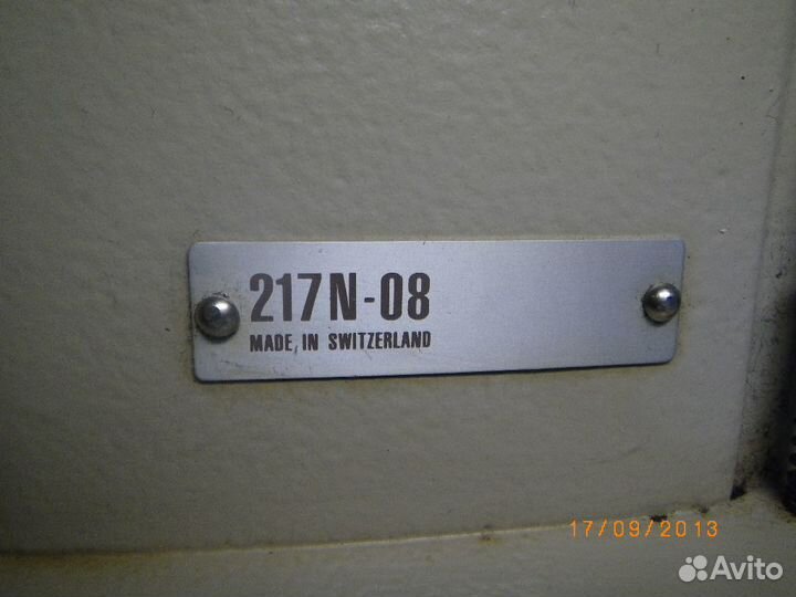 Швейная машина Bernina 217 N-08 Зиг-Заг 0-8 мм