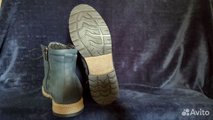 Мужские ботинки нат.мех. Польша. Новые