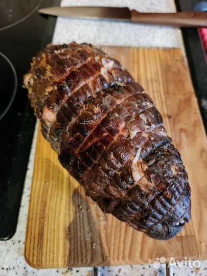 Копченое домашнее сало