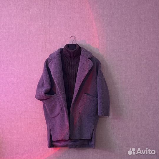 Плюшевое пальто