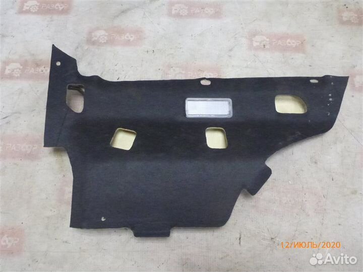 Обшивка багажника Peugeot 408 седан 10F 2012