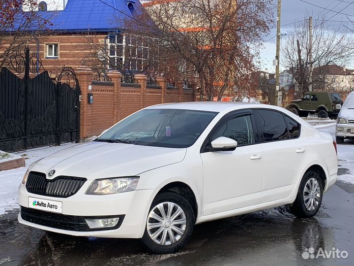 Skoda Octavia 1.6 AT, 2014, 215 000 км